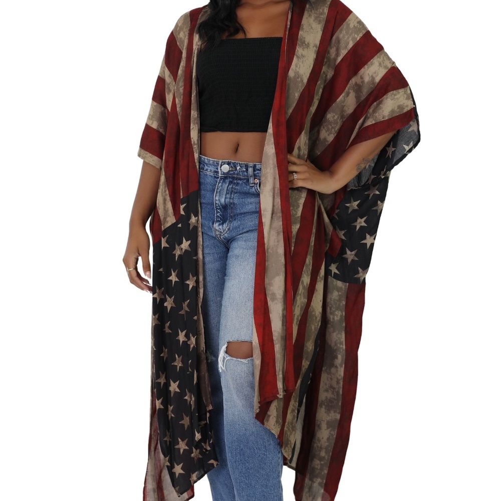 American Flag Inspired Cover-Up